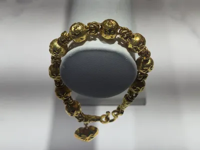 Gold & Jade Bracelets